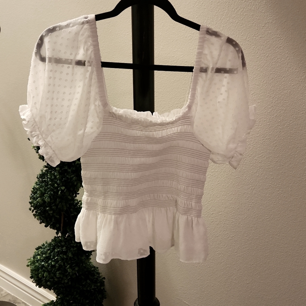 White Express top